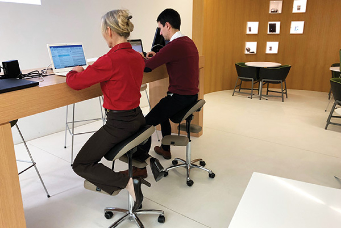 Chaise de bureau ergonomique : l'Osteoseat